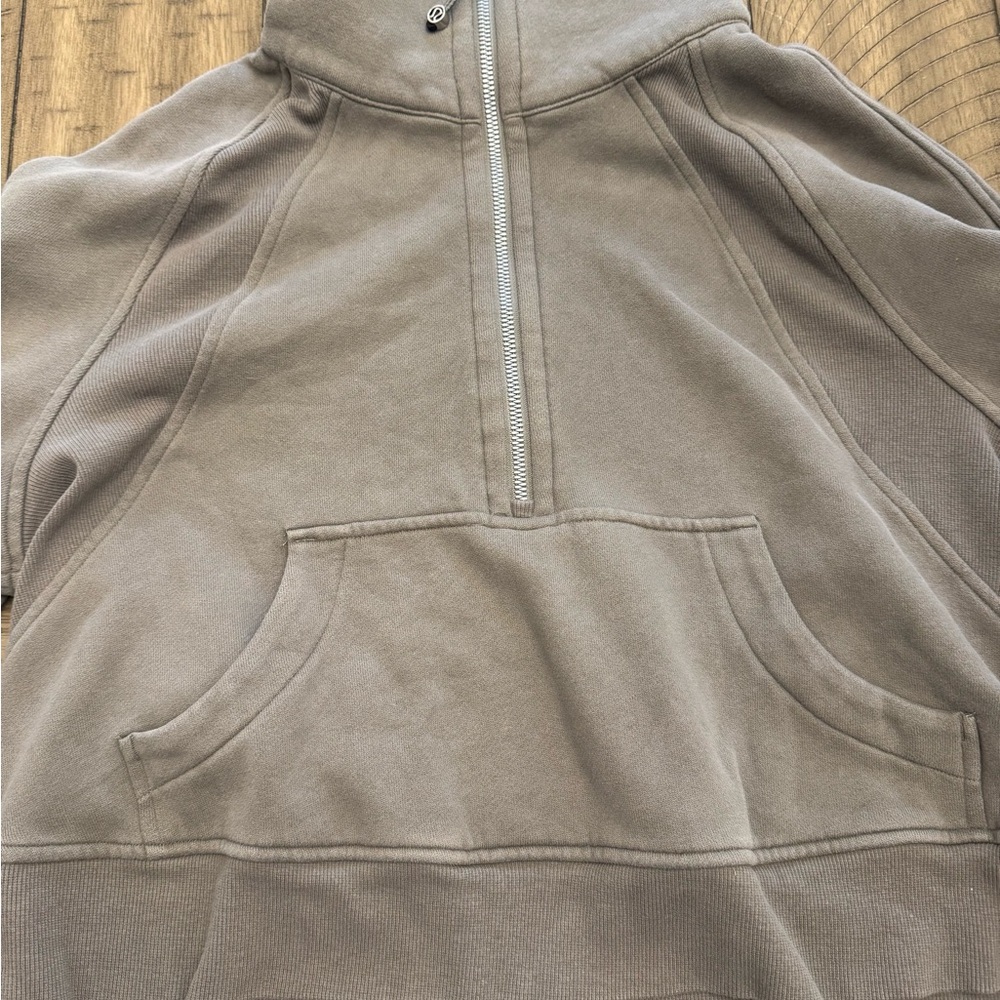 LuScuba Oversized Funnel-Neck Half Zip